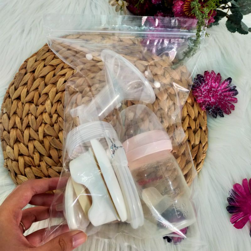 Plastik Ziplock Pompa Asi Untuk Corong Set Agar Steril