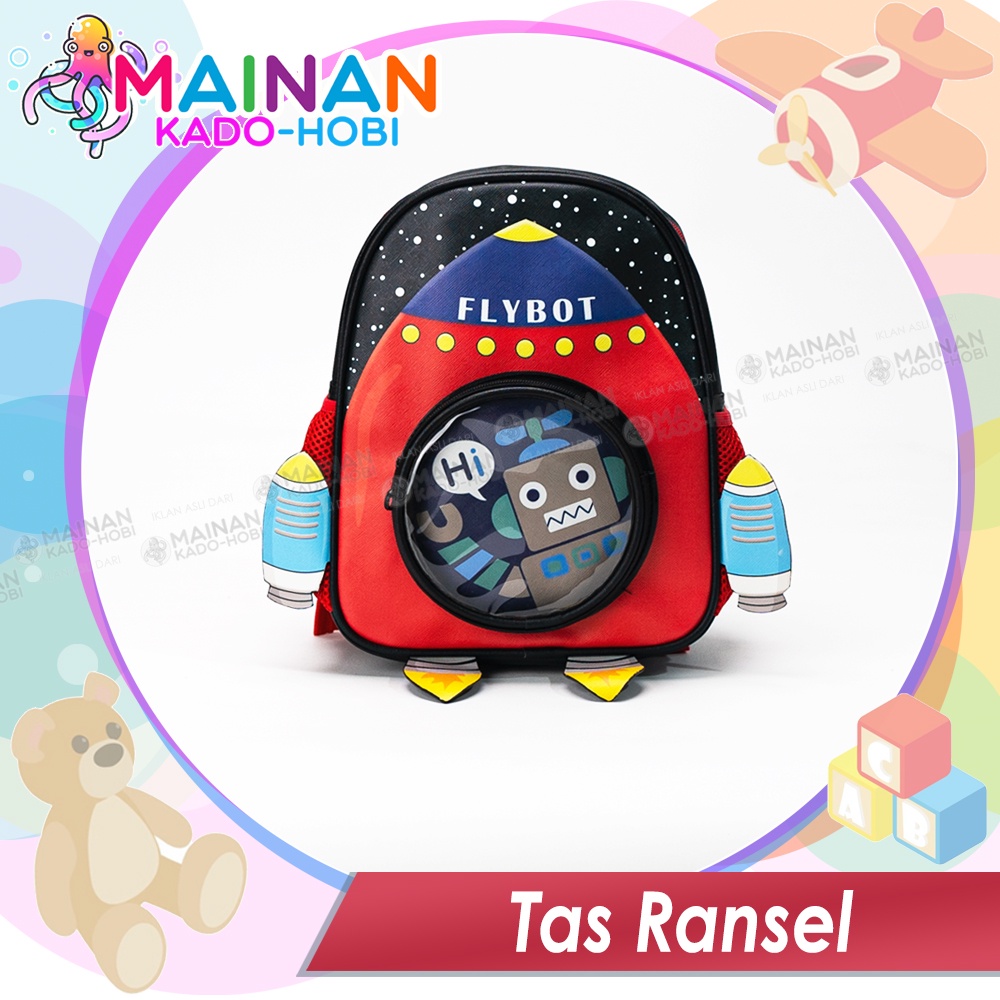 HADIAH ULANG TAHUN TAS BAG RANSEL ANAK SEKOLAH KARAKTER KARTUN