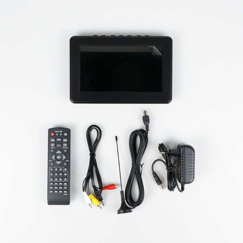 Taffware Portable TV Monitor 7 Inch DVB-T2 - D7 Mini Digital Televisi