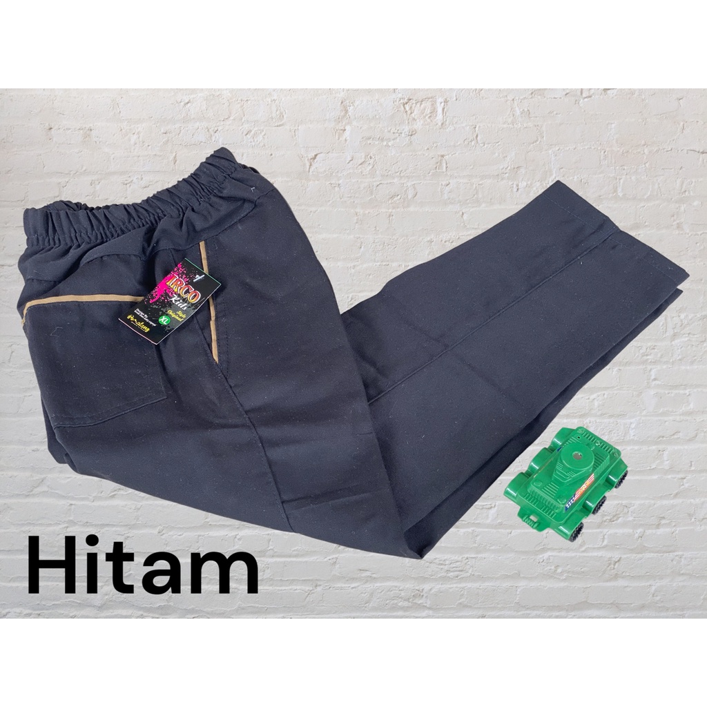 celana chino panjang anak unisex bahan katun umur 2 4 6 8 10 tahun Hitam abu mocca krem