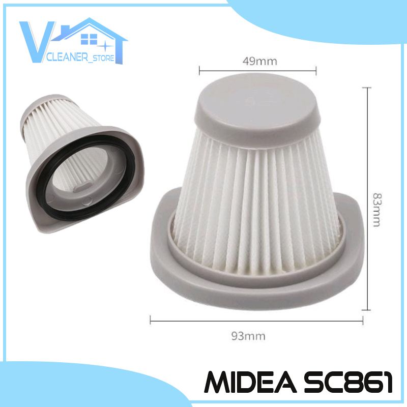 Vacuum Cleaner Filter Untuk Midea Sc861 Sc861A Sc861B Sc861C pengganti Filter