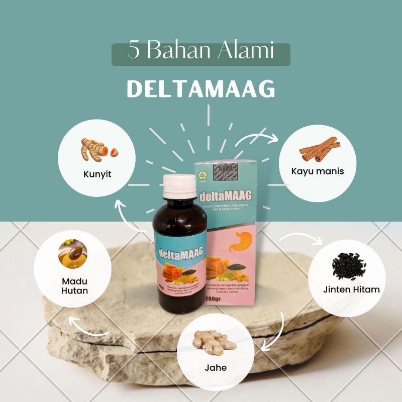 

DELTAMAAG - Asli Original Madu Herbal Mengatasi Masalah Asam Lambung / Maag / Gerd / Magh