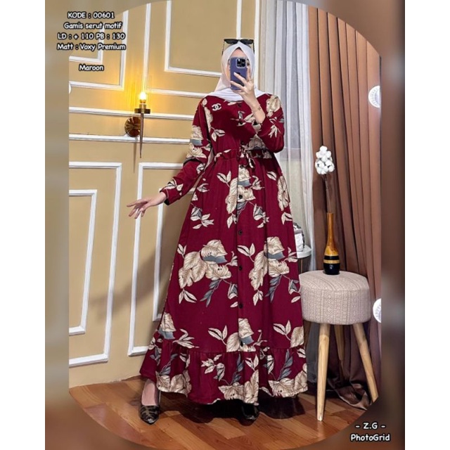 GAMIS POLKA VOXY KANCING SERUT GAMIS VOXY PREMIUM GAMIS BUSUI GAMIS KEKINIAN GAMIS CANTIK PAKAIAN WA