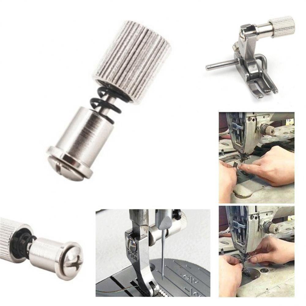 [Elegan] Presser Foot Screw Nyaman Universal Tambahan Flat Aksesoris Jahit Pegas Mobil