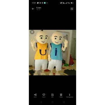 karakter badut upin ipin