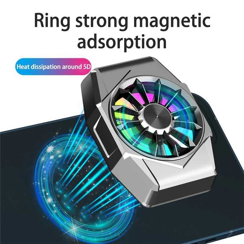 LETGGG Smartphone Cooling Fan Kipas Pendingin Magnetic - X11 Hp Gaming Radiator cooling fan kipas heat sink