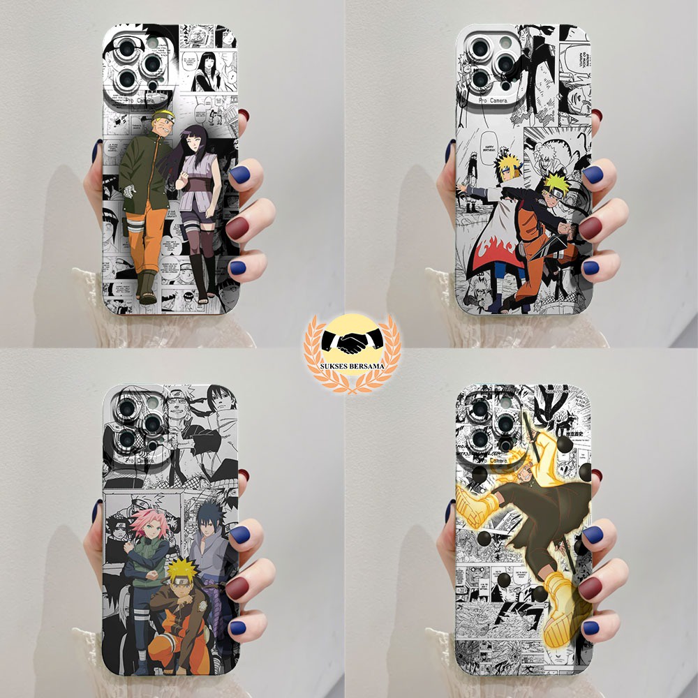 CUSTOM CASE SOFTCASE SILIKON PROCAMERA NARUTO CUSTOM SAMSUNG J2 PRIME A04 A04S A23 A13 A20 A30 A03S 