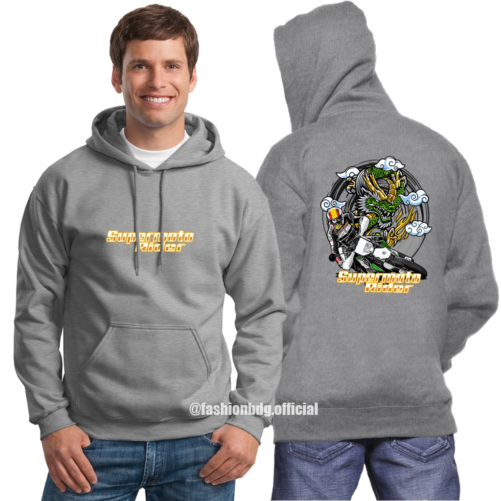 Sweater Hoodie Super Moto Motor cross