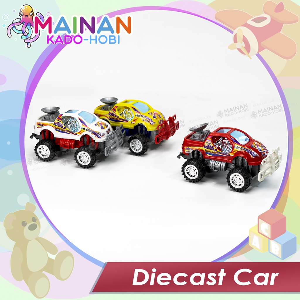 KADO MAINAN ANAK MINIATUR DIECAST CAR MOBIL JEEP SPORT