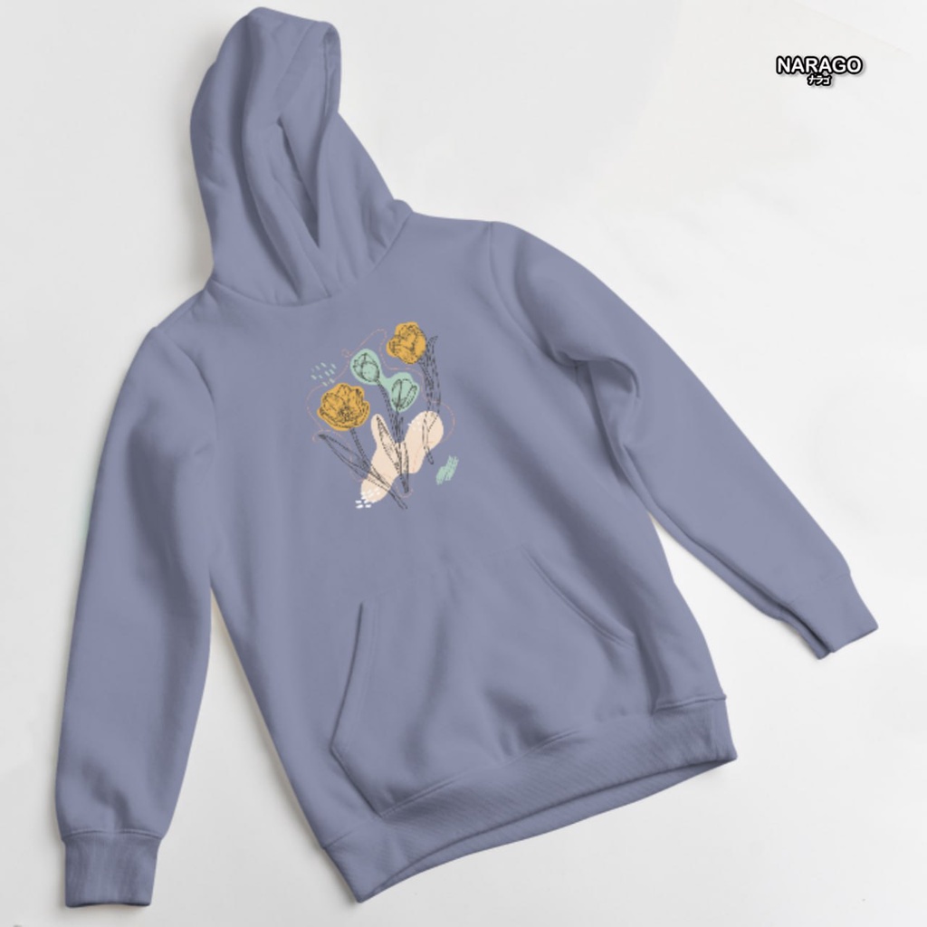 Nara.Grosir - Hoodie Jumper Tulip l Sweater Hodie Unisex