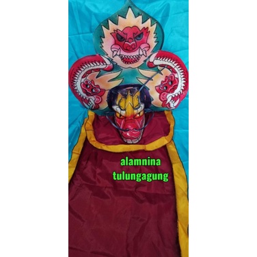 barongan devil spon anak anak ada kemul panjang