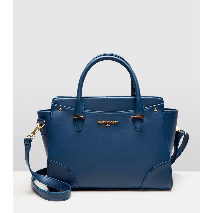 Tas selempang wanita Sophie Martin Paris VIENE NAVY Tas kerja wanita promo Tas besar Tas mewah elega