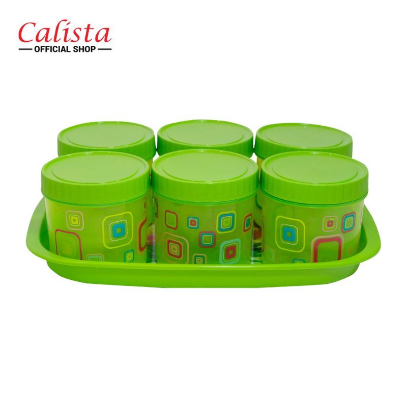 6 TOPLES CALLISTA + NAMPAN ANEKA WARNA