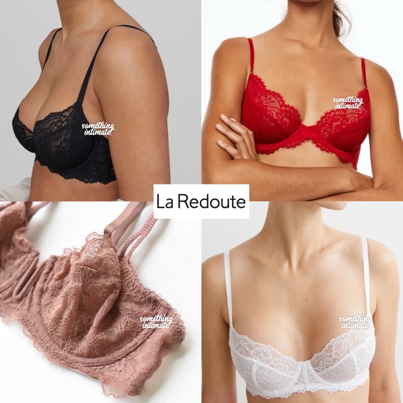 & OTHER STORIES / H&M Allover Lace Unlined Bra Underwired / Non Padded Underwire / Nonpadded Tumblr 