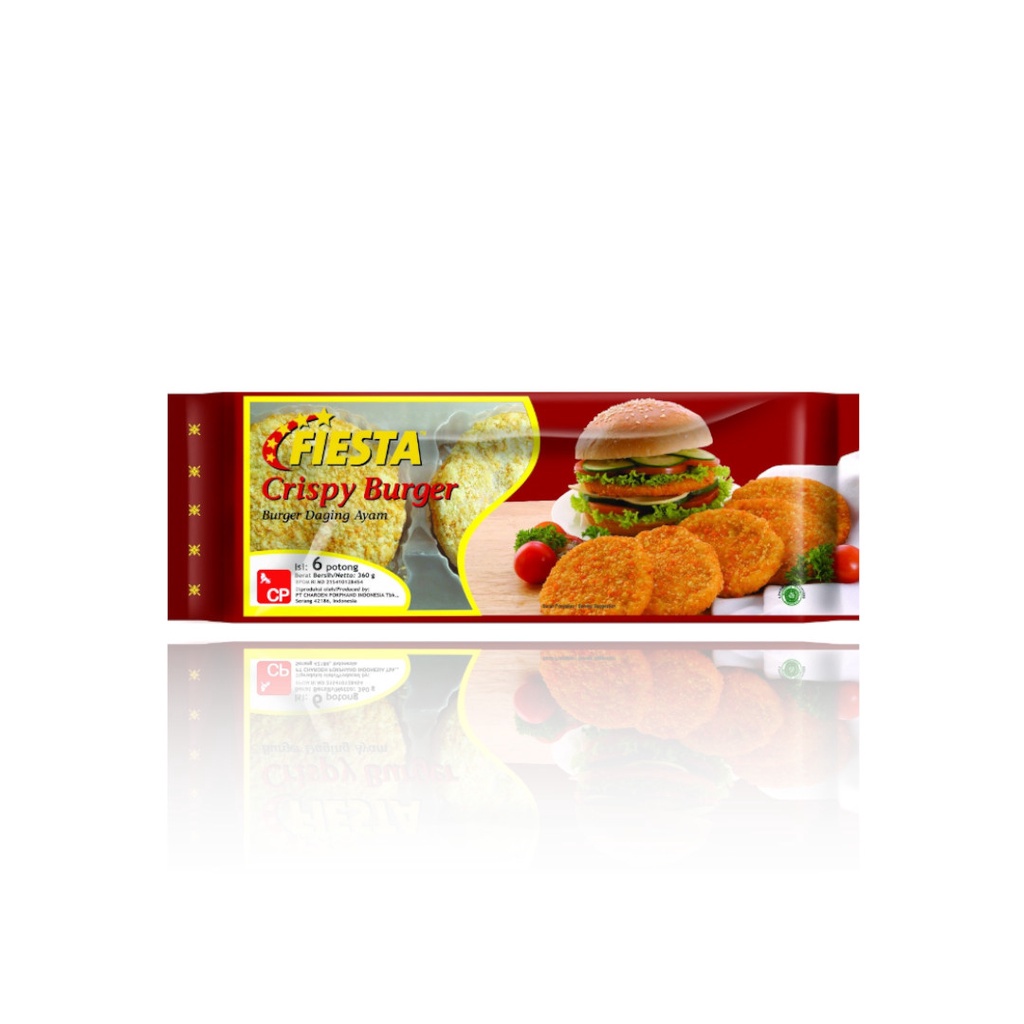 Fiesta Burger Ayam Crispy 360G