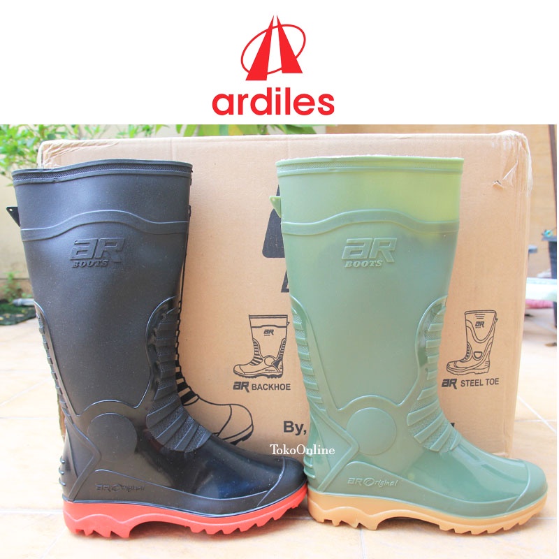 PROMO Sepatu Boot Tinggi ARDILES  - Sepatu Motor Tangguh/Sepatu Boot Fashion/Sepatu Anti Air