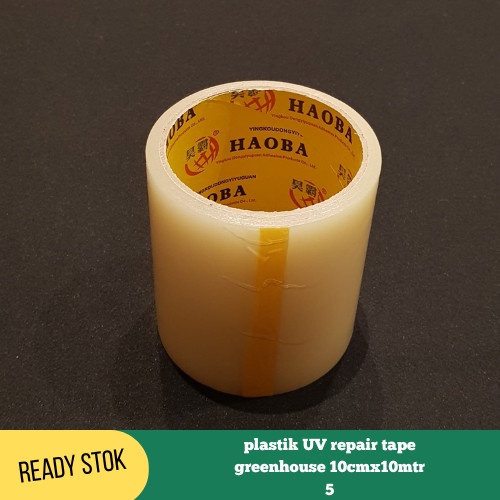 

Selotip 10 Cm X 10 Mtr Lakban Plastik Uv Repair Tape Greenhouse