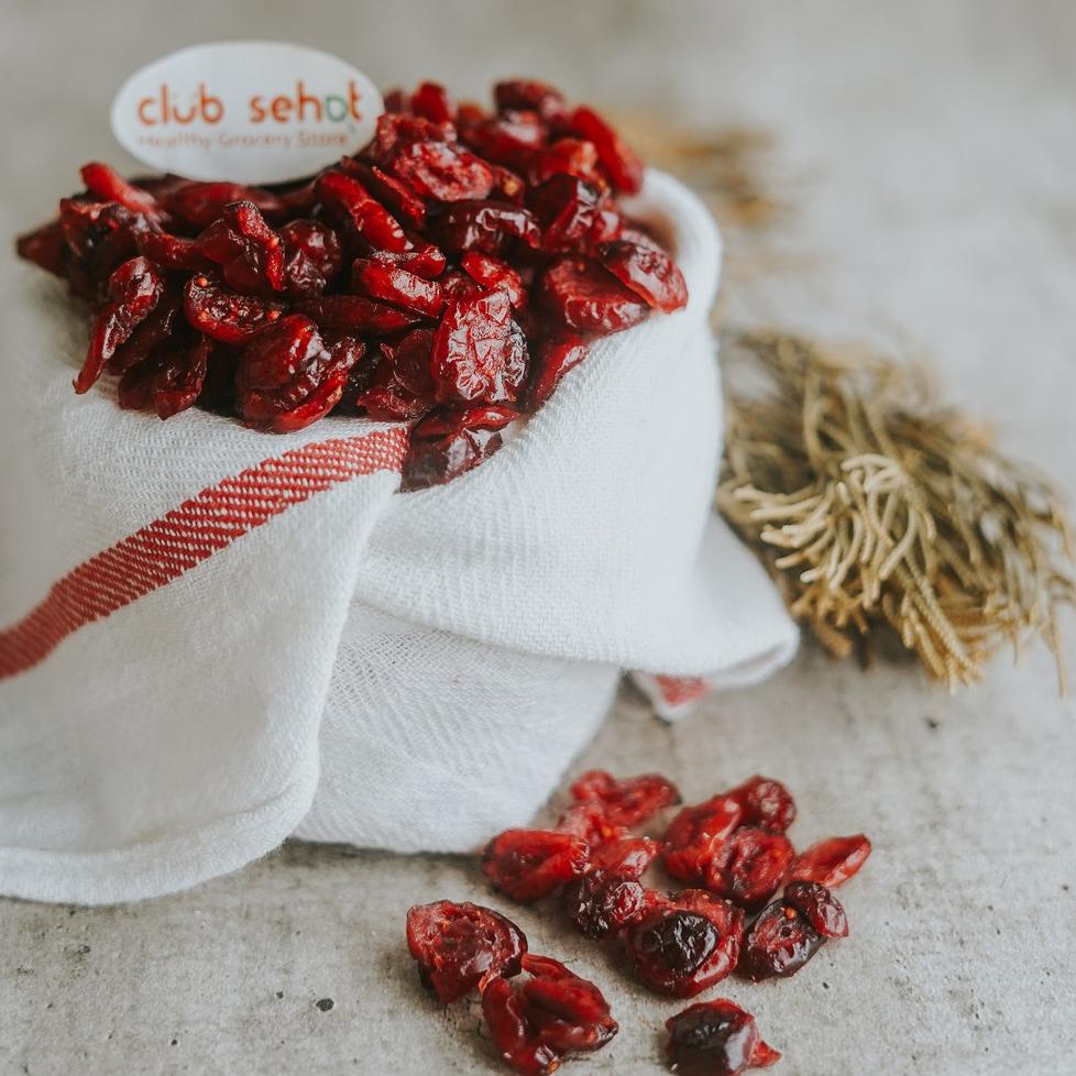 

Baru ` CLUB SEHAT - Dried Cranberry / Krenberi Kering 1kg ♣
