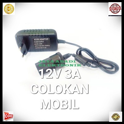 G668 ORIGINAL ADAPTOR COLOKAN MOBIL CAR 12V 3A SOCKET ELEKTRONIK LIGHTER LISTRIK AC DC CONVERTER KONEKTOR UNIVERSAL  G668  Punya Perangkat Elektronik Mobil ingin digunakan dirumah, sulit cari socket powernya karena berbentuk USB lighter. Dengan adaptor