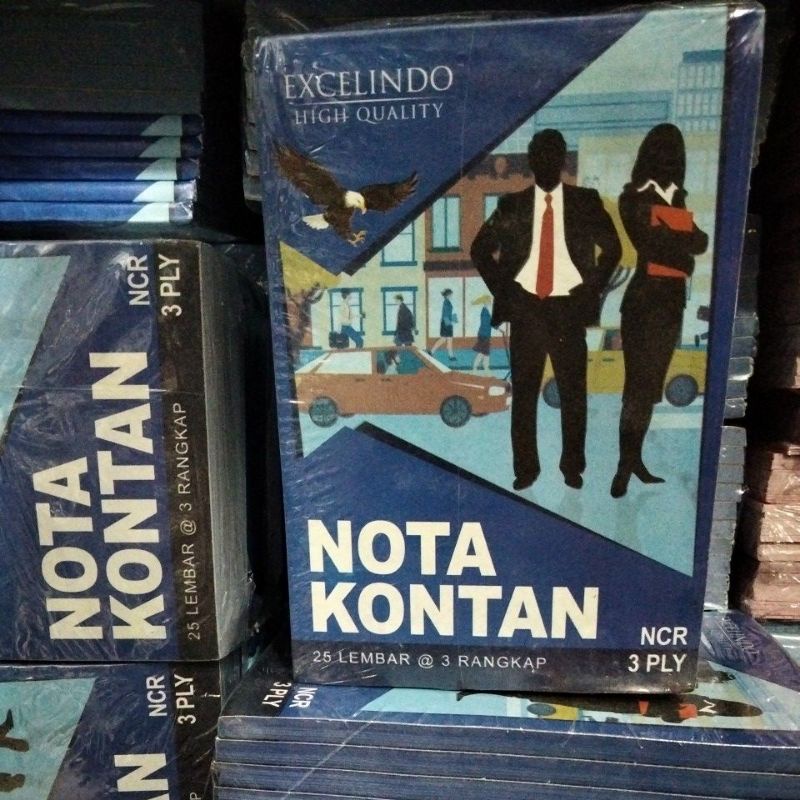 

Nota Kontan Kecil 3 Ply Excelindo isi 10 Buku