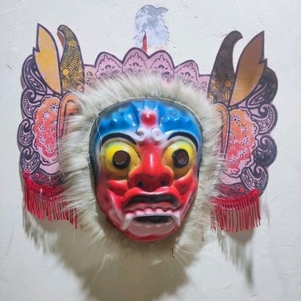 mainan anak topeng barong barongan leak bali