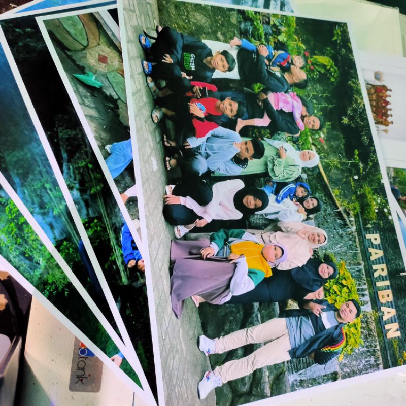 CETAK FOTO 10R / ukuran A4 Kwalitas premium