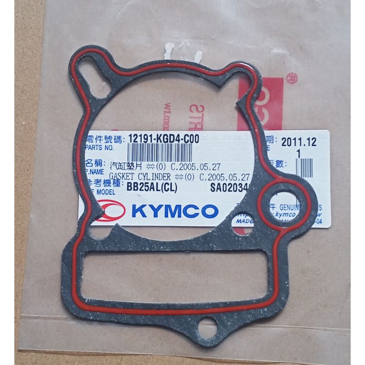Gasket Blok Silinder kymco spike