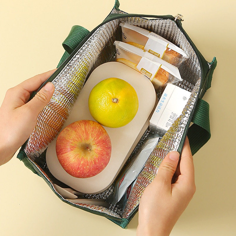 AVVET Tas Bekal Karakter Lunch Bag Cooler Makanan Tahan Panas Portable Lunch Box New Anti Air Murah Import