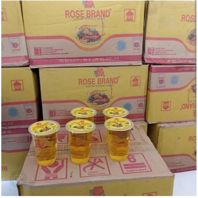 Minyak Gelas Rosebrand