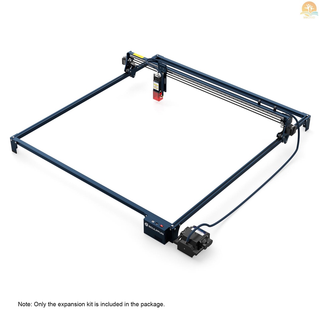 [MMOI] Sculpfun S10/S30 Series Engraving Area Expansion Kit Untuk S10/S30/S30 Pro/S30 Pro Max 935x905mm Area Ukiran Langsung Pasang V-Slot Aluminium Shaft XY-axis Extension Kit