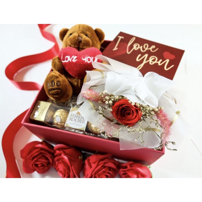 

✨READY✨ -BOX OF LOVE - Valentine Gift / Kado Valentine / Pasangan / Hampers- 1.1.23