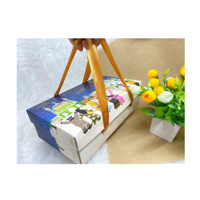 

✨READY✨ -Hampers spesial lebaran kue kering wisman coklat premium parcel cantik- 1.1.23