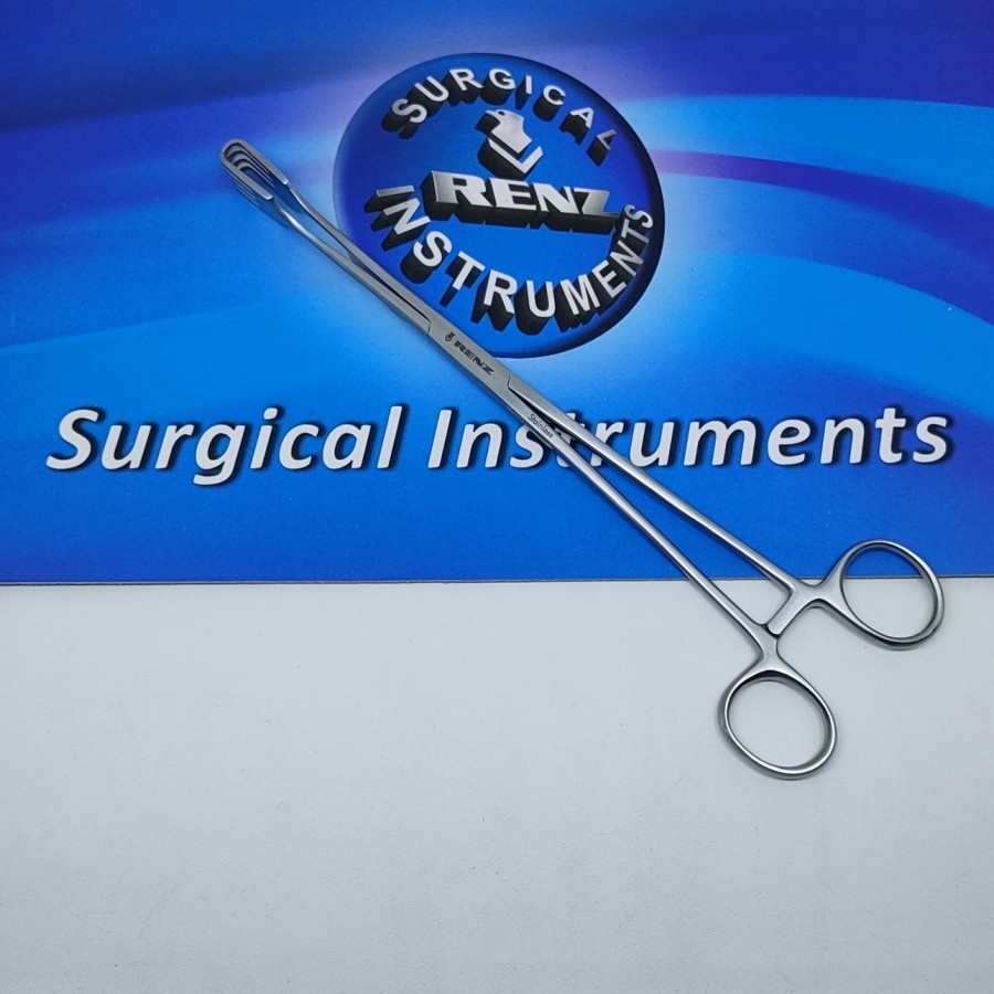 Alat medis Alkes Schroder Uterine Tenaculum Forcep 4x4 Teeth 26 cm|Renz Surgical