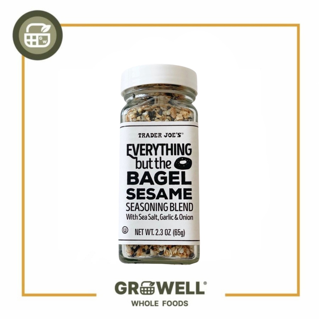 

TRADER JOE'S BAGEL SESAME 65GR