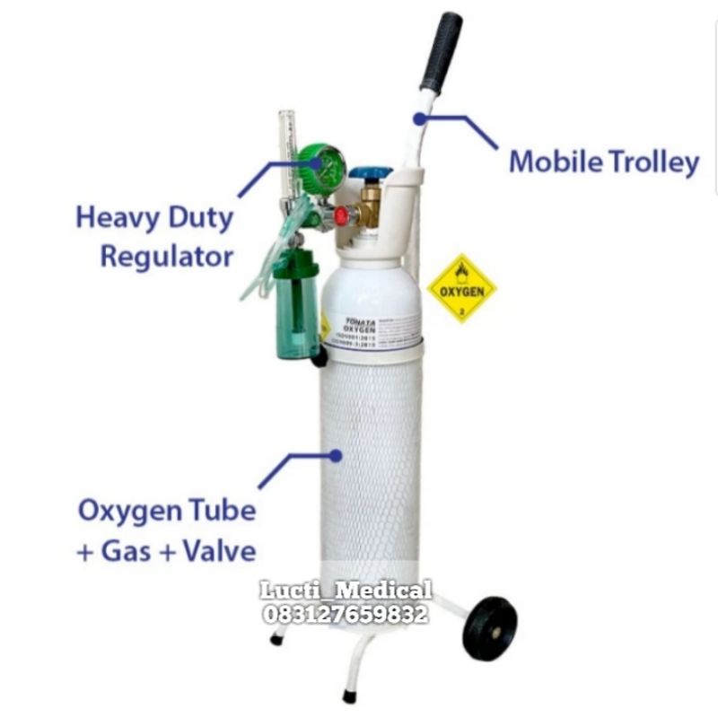 Tabung Oksigen 1m3 News promo Paket kompit Tabung Oksigen 1m3