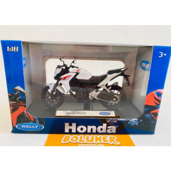 CB500F MOTOR DIECAST 1:18 WELLY HONDA CAST DIE Limited ORIGINAL Jual