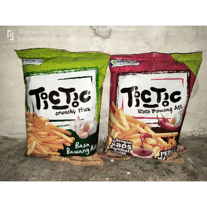 

TicTic Crunchy Stick Rasa Bawang 70gr