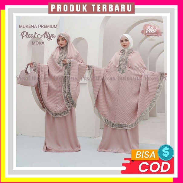 Mukena Bordir Katun Rayon Adem Cantik Premium Mewah Hantaran Mahar Seserahan Maskawin Tasikmalaya Ta