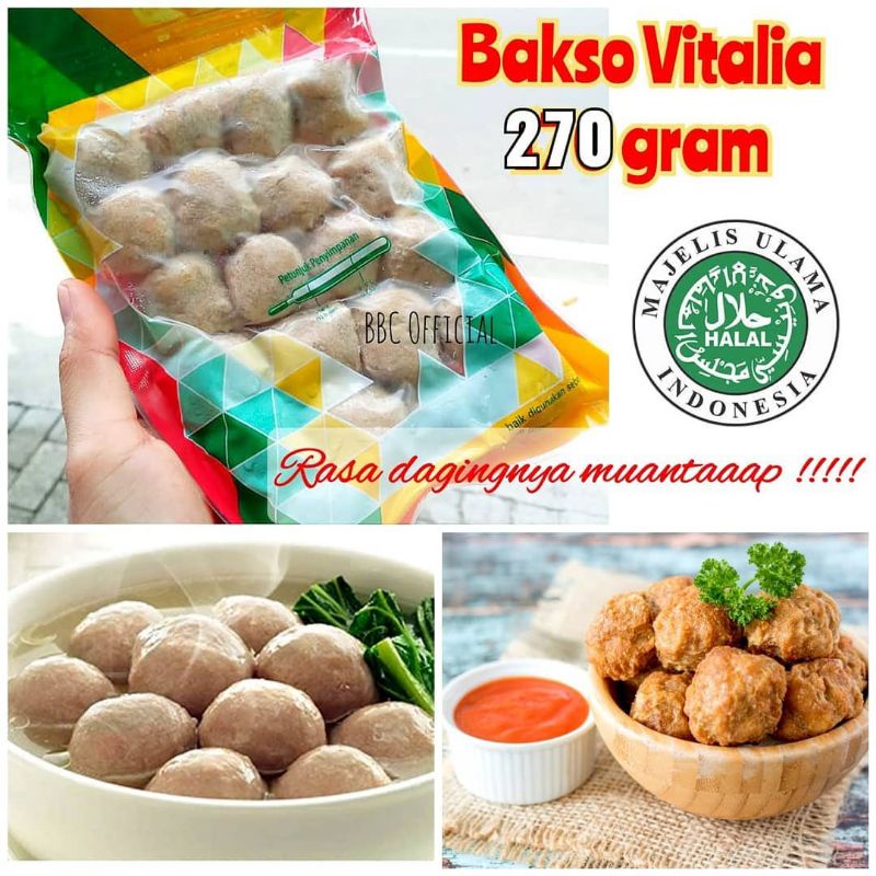 

BAKSO VITALIA 270 GRAM BAKSO ENAK MURAH MALANG