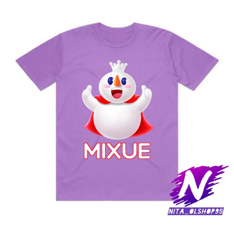 baju anak kaos anak mixue eskrim