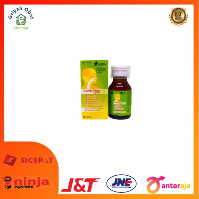 Jual Colfin Plus Syrup Shopee Indonesia