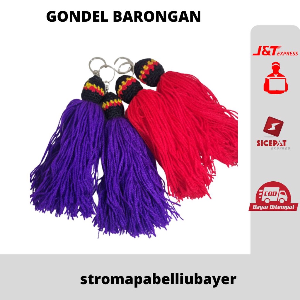 ✨COD✨GONDEL BARONGAN / GONDEL AKSESORIS BARONGAN MAIN / GONDEL BARONGAN MAHKOTA / GONDEL / BARONGAN 