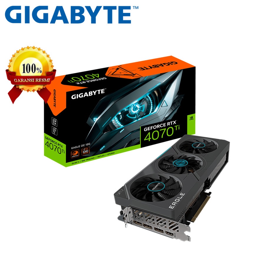 Gigabyte GeForce RTX 4070 Ti EAGLE OC 12GB GDDR6X - VGA Card
