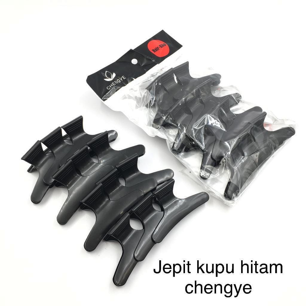 Jepit Kupu Hitam Chengye