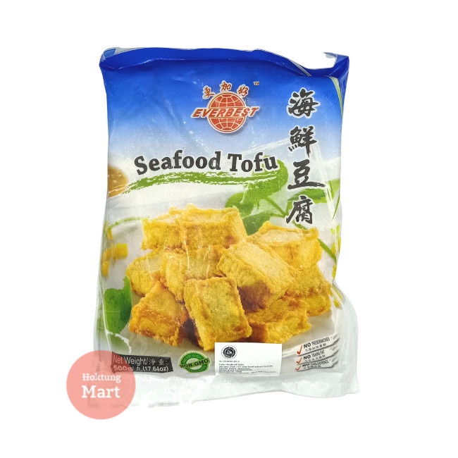 

Past Everbest Tahu Seafood Vegetarian 500Gr Seafood Tofu Vegetarian