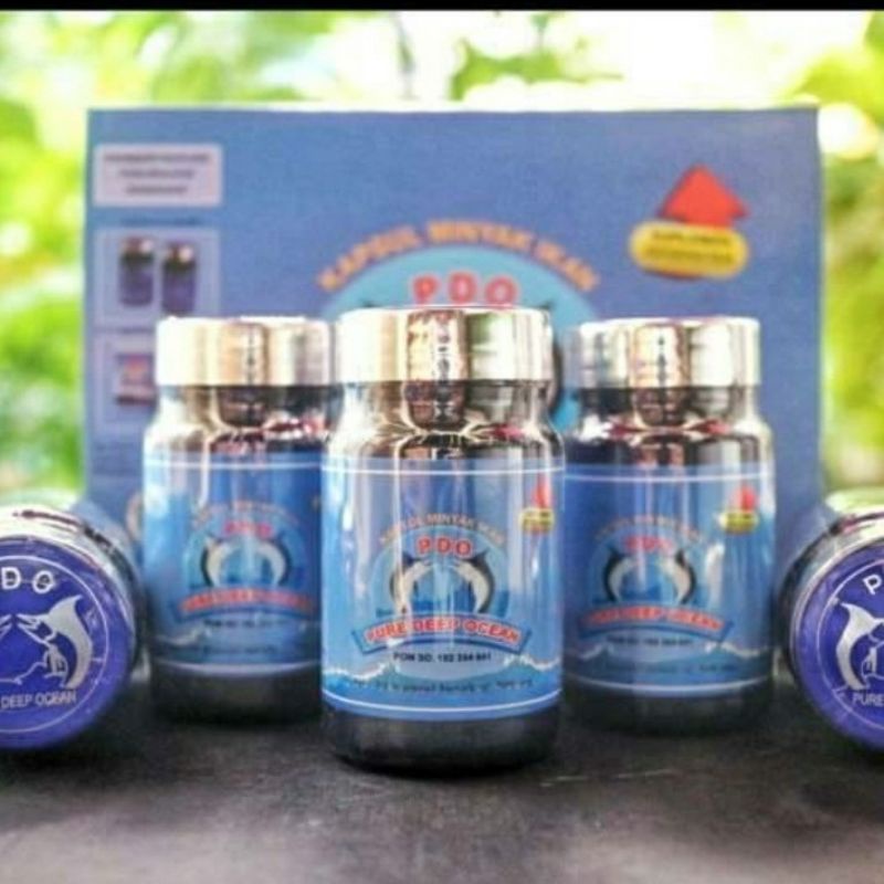 ( PROMO GROSIR ) Minyak Ikan PDO (1 Lusin =12 Botol) Free Hadiah |PDO Original 354