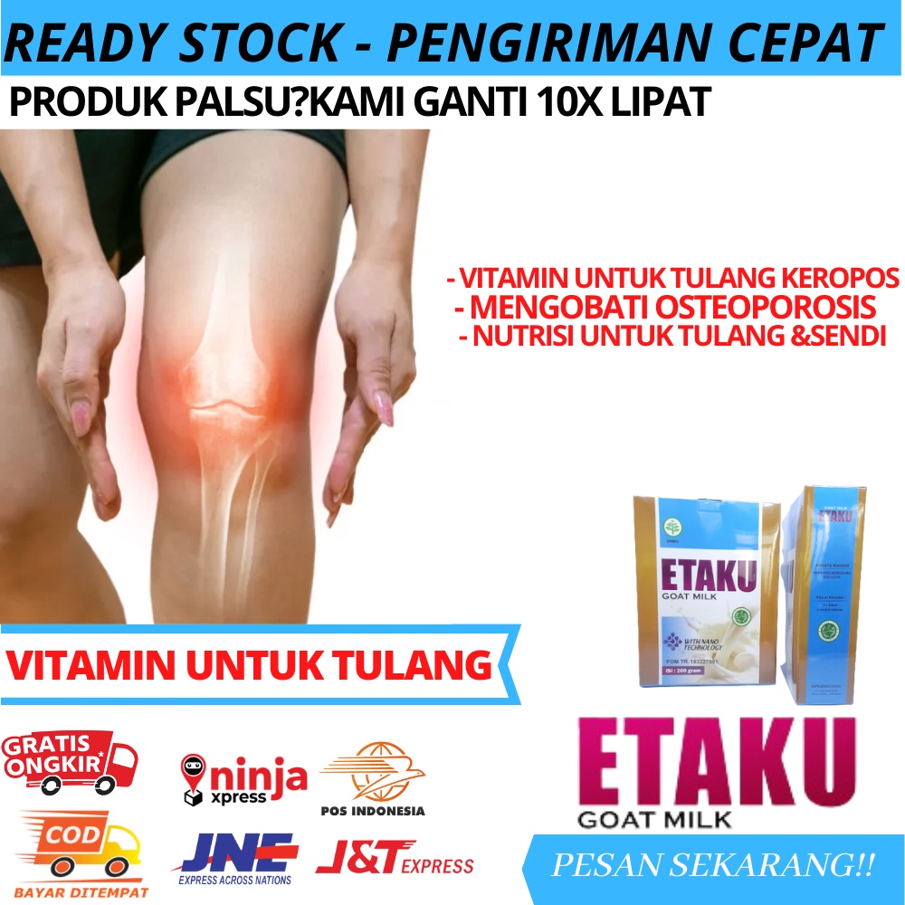Vitamin Tulang, Tulang Keropos, Tulang Retak, Tulang Belakang, Tulang Ekor, Patah Tulang Tangan, Pin