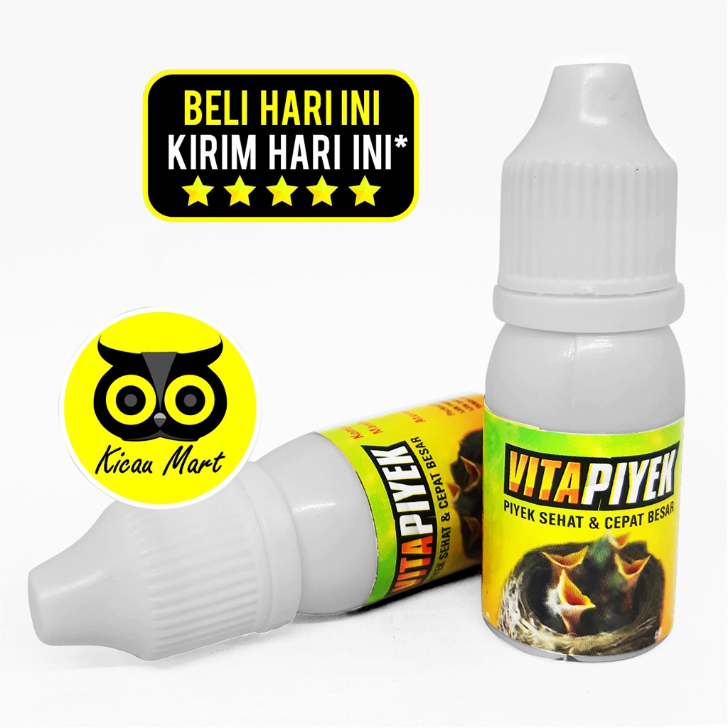 VITAMIN OBAT BURUNG PIYIK ANAKAN BABY LOVEBIRD KENARI MURAI VITAPIYEK VITA PIYEK SUPER KICAU VTNVPSK