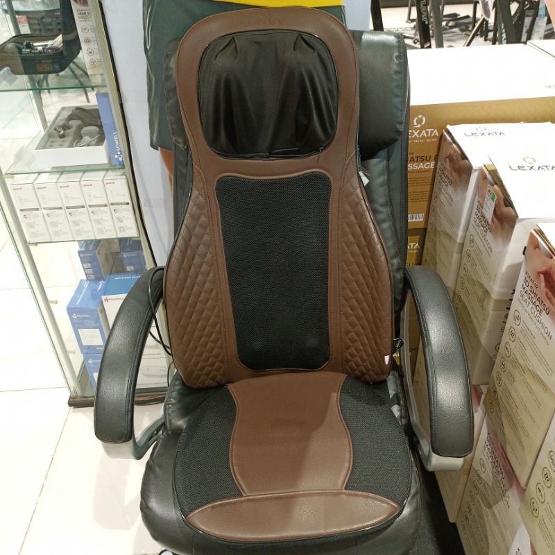 lexata 10412265 Bantalan Leher Dan Kursi Pijat Shiatsu