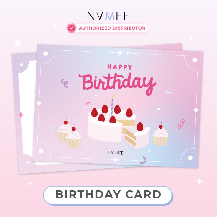 NVMEE - Greeting Card Kartu Ucapan Ulang Tahun Requested